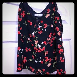 NWOT Nordstrom Lush floral sleeveless top